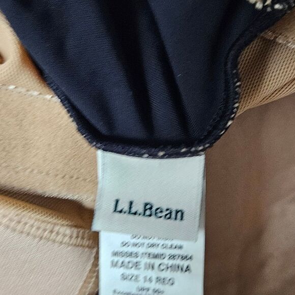 L.L. Bean Black Slimming One Piece Swimsuit - Picture 6 of 6